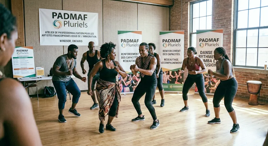 Session des répétions en dances africaines - PADMAF Pluriels