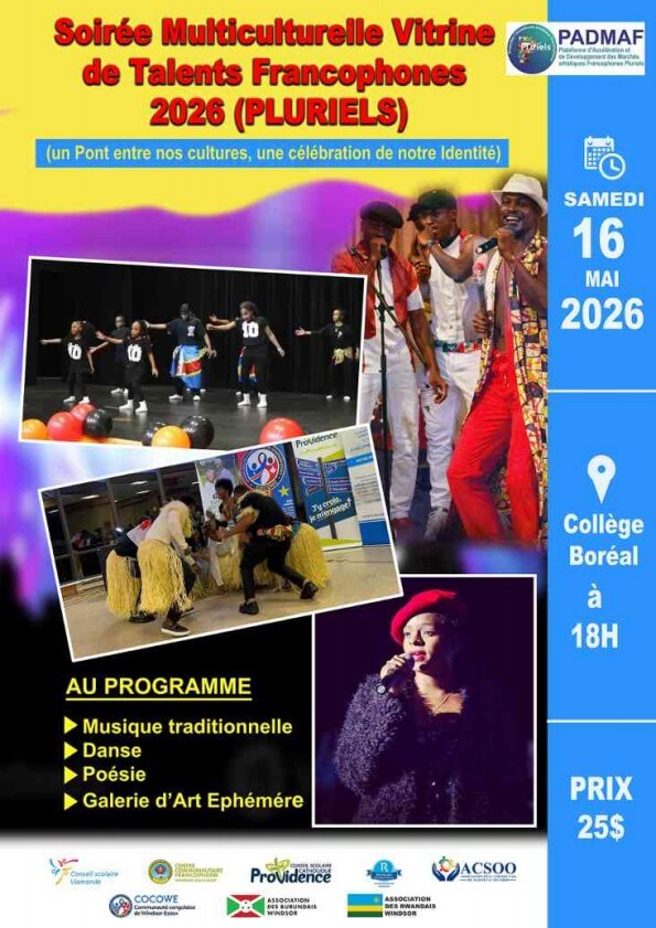 Soirée Multiculturelle - Vitrine de Talents